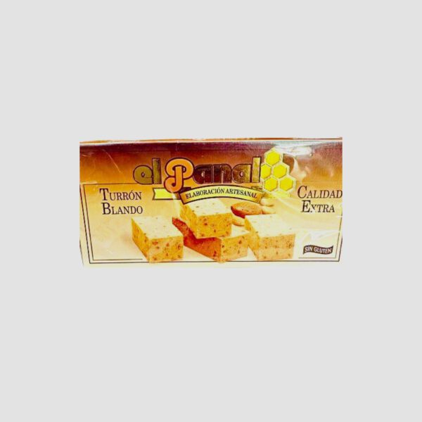 Turron blando espagnol Jijona aux amandes et au miel El Panal - 200 g