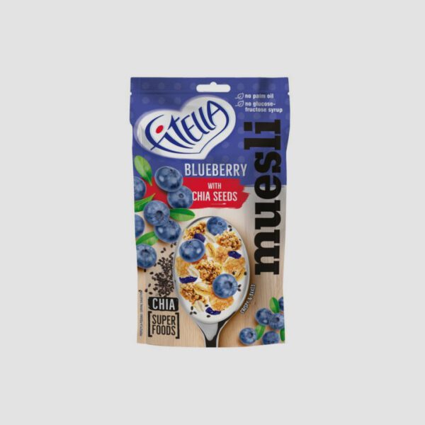 Fitella Muesli Blueberry avec Graines de Chia