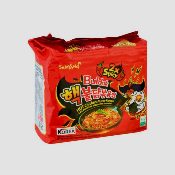 Samyang Buldak 2x Spicy - Pack de 5