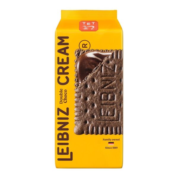 Leibniz double choco cream 190g