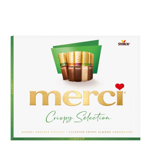 Chocolat merci crispy selection 250g