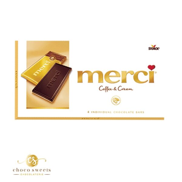 Chocolat merci coffee and cream 100g