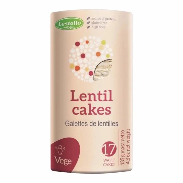 Lestello Galettes de lentilles 135g