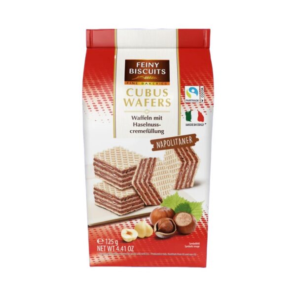 Gaufrettes Feiny biscuits cubus wafers napolitaner 125g