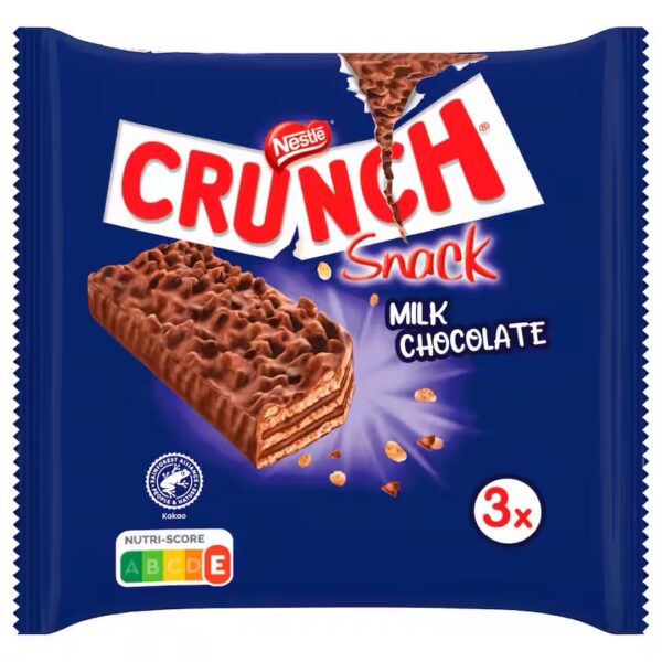 Nestlé Crunch snack milk chocolate 99g