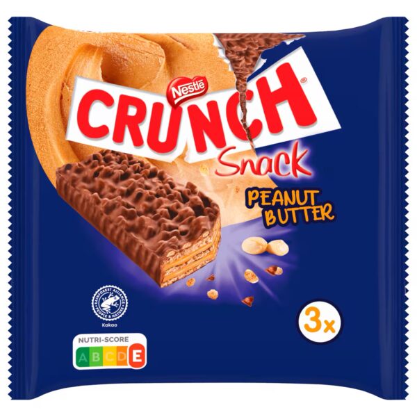 Nestlé Crunch snack peanut butter 93g