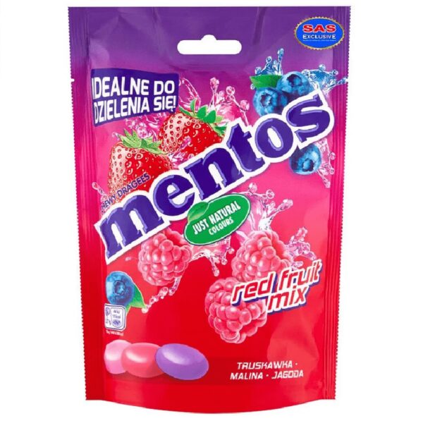 Mentos Red fruit mix 160g