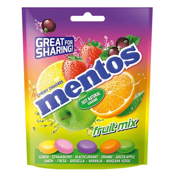 Mentos fruit mix 160g