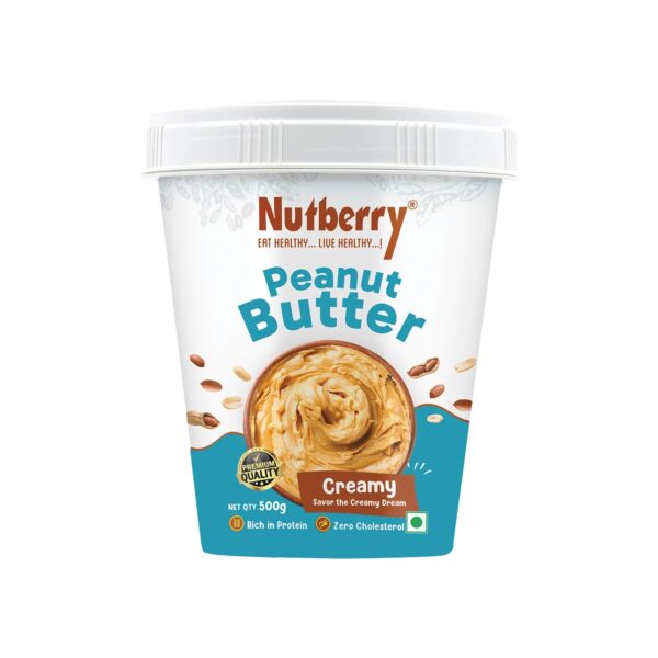 Nutberry peanut butter creamy 500g